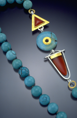 Turquoise Amulet Necklace