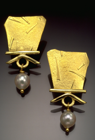 Amulet #39 Pearl Earrings